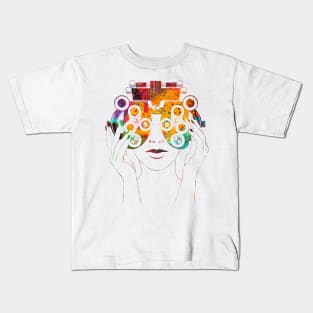 Optometry Art Kids T-Shirt